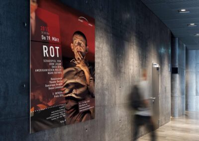 Kulturplakate, Stadttheater Olten, Rot